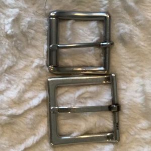 2 belt buckles